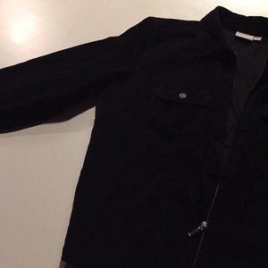Heavy Black L Zip Up
